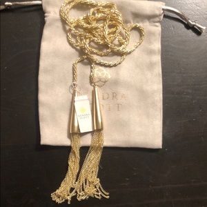 GOLD KENDRA SCOTT PHARA NECKLACE